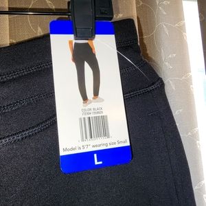 32 Degrees Cool Women's Lounge Pants with Pockets Soft, L- BLACK